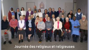 Religieux et religieuses à la journée du 17 février 2018