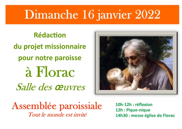 Assemblée paroissiale à Florac