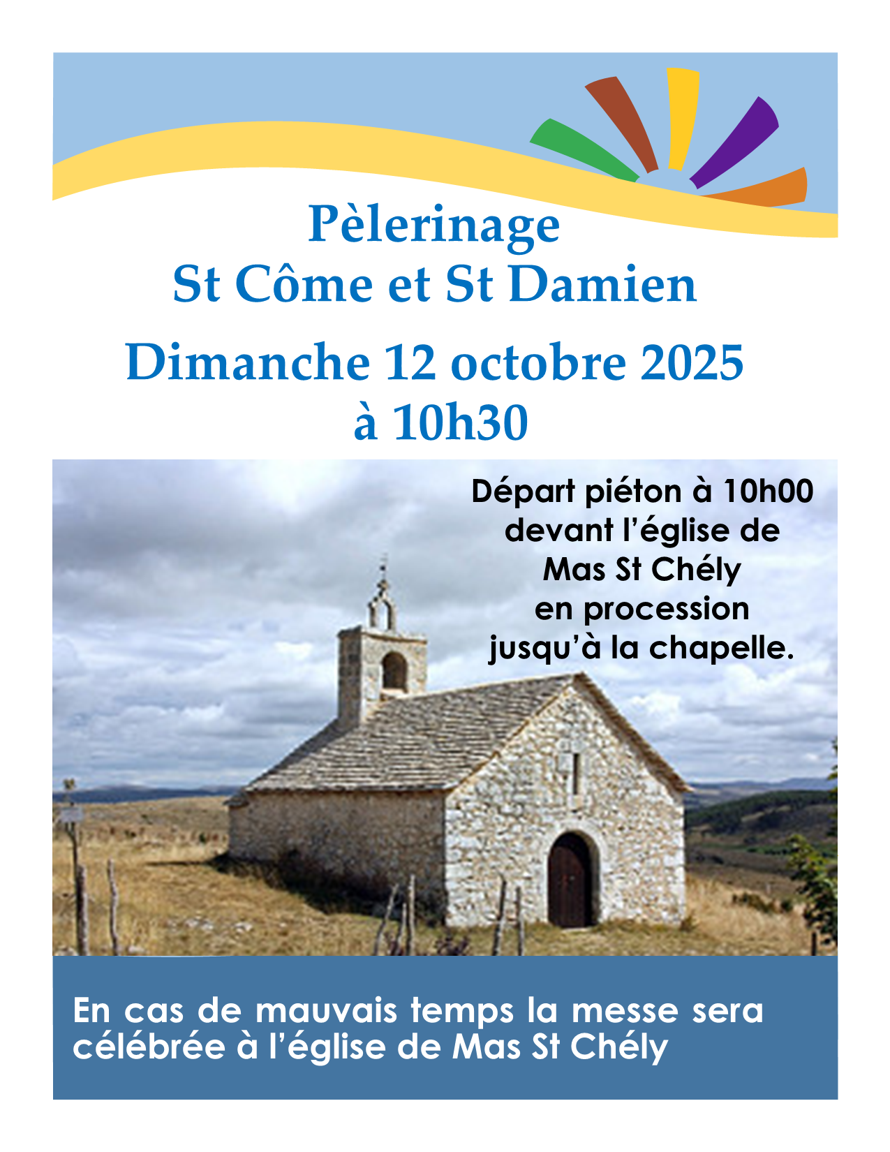 Pèlerinage à St Côme et St Damien