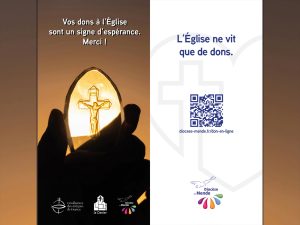 Article secondaire - campagne du Denier de l’Église 2025 s’achève. À tous nos donateurs, MERCI, un grand MERCI !