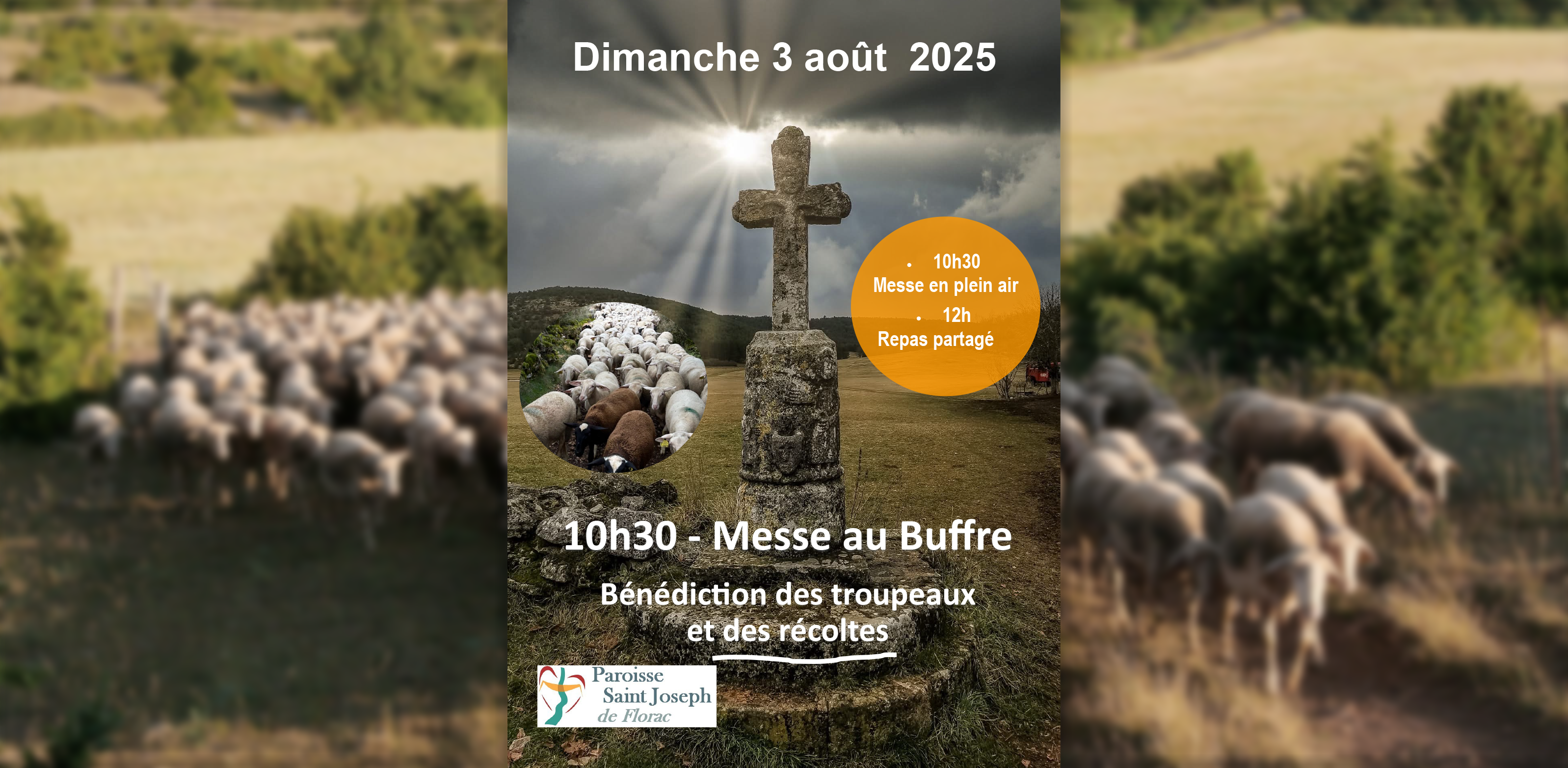 Messe au Buffre à 10h30
