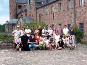 Brève - Le groupe des Jeunes catholiques de Lozère en pèlerinage