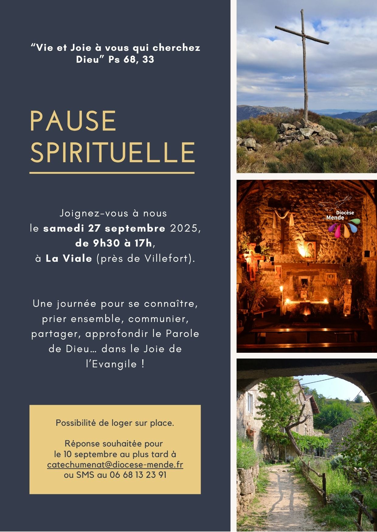 Pause spirituelle à la Viale